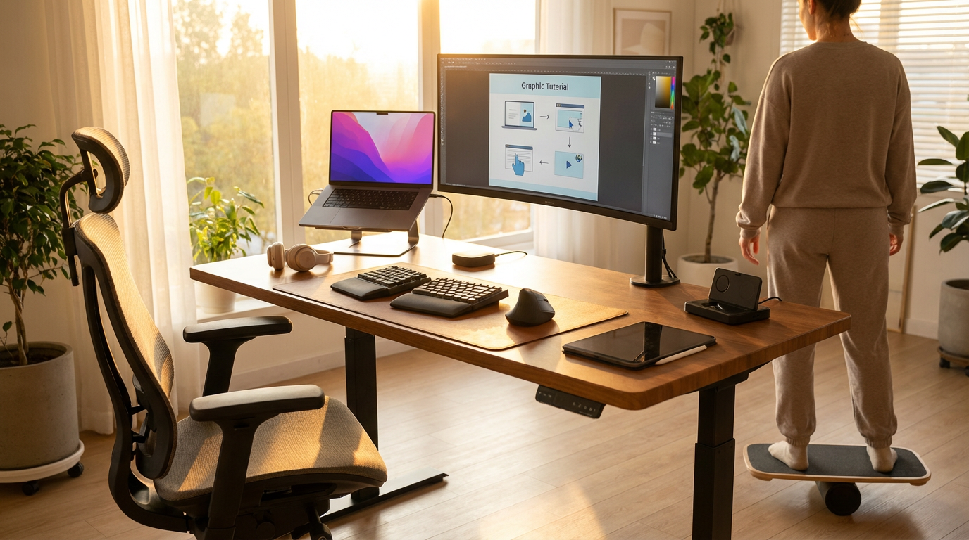 Homeoffice Ergonomie: Tipps für gesundes Arbeiten