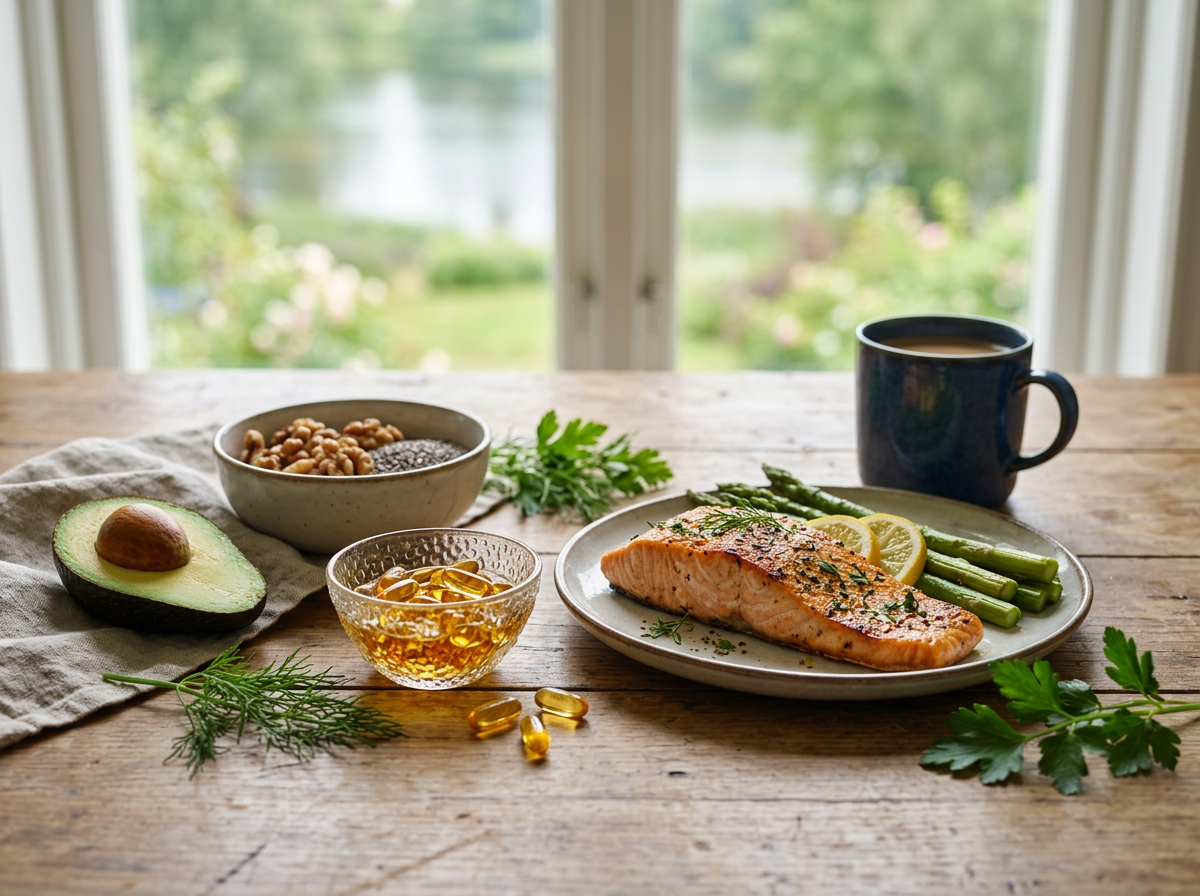 Omega-3 auf dem Teller: Fisch, Öle und pflanzliche Alternativen im Vergleich